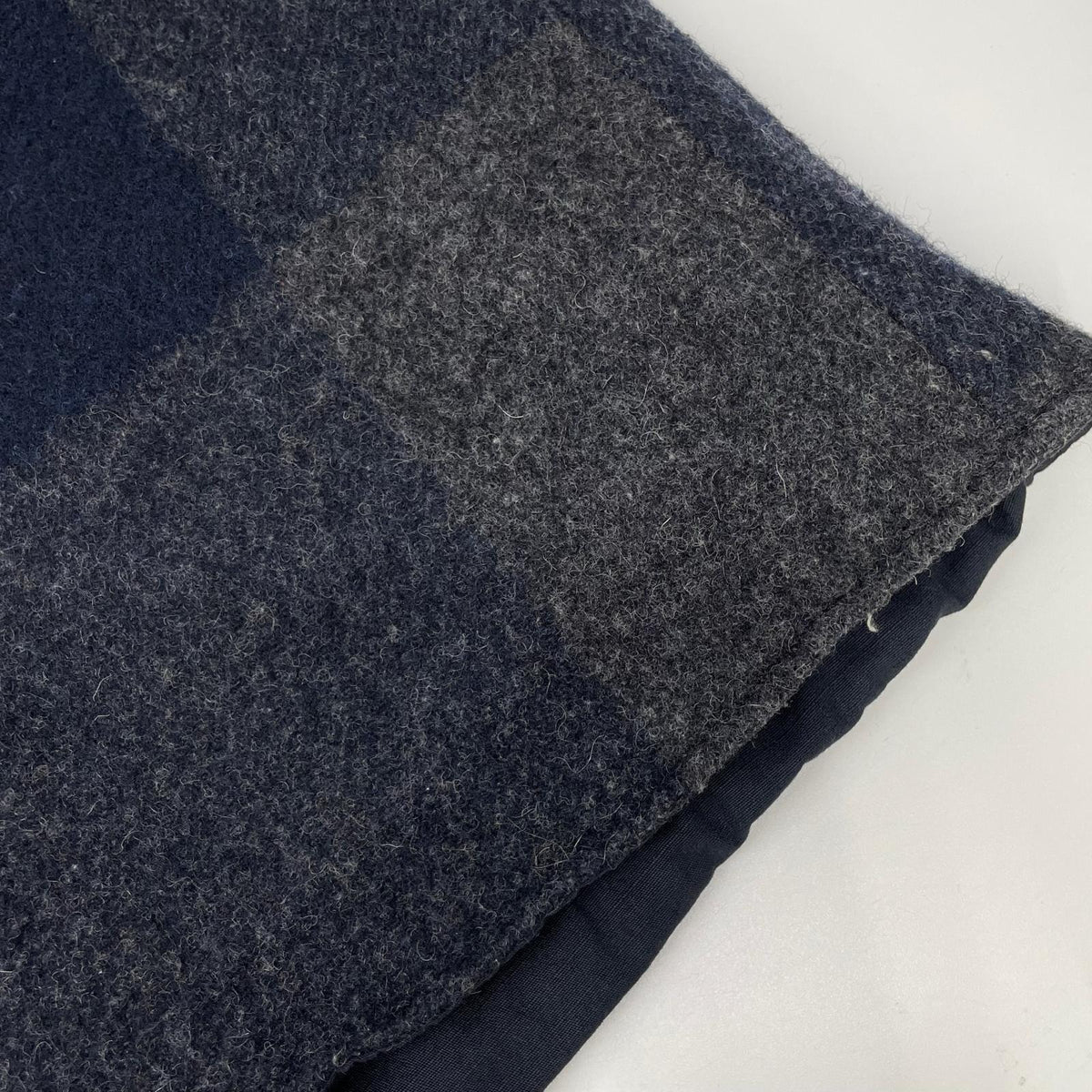 Engineered Garments Gray × Navy wool Over Vest reversible vest