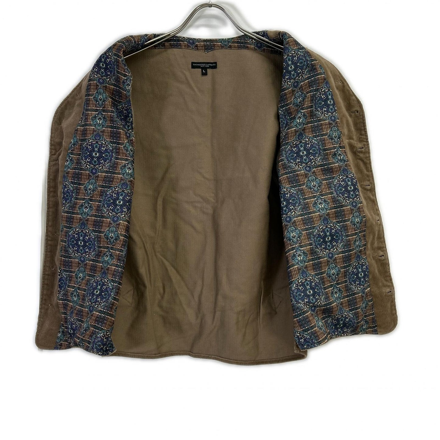 Engineered Garments エンジニアードガーメンツ ベージュ コーデュロイ ベストジレ ベスト