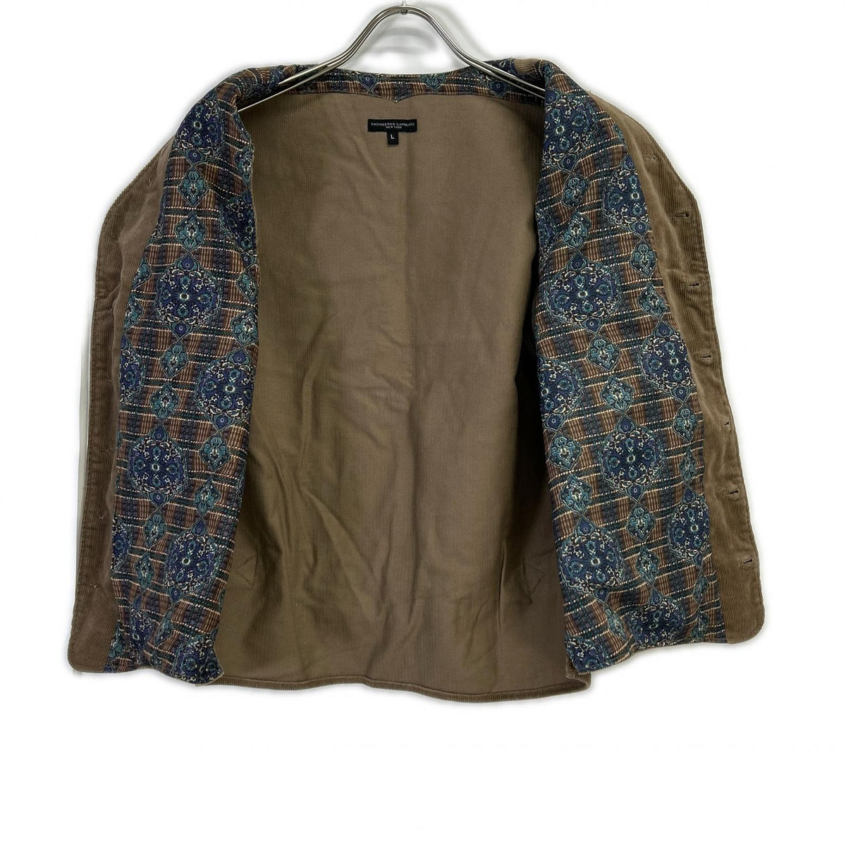 Engineered Garments エンジニアードガーメンツ ベージュ コーデュロイ ベストジレ ベスト