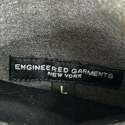 Engineered Garments エンジニアードガーメンツ グレー ウール ヘリンボーンリバーシブルベスト ジレ ベスト