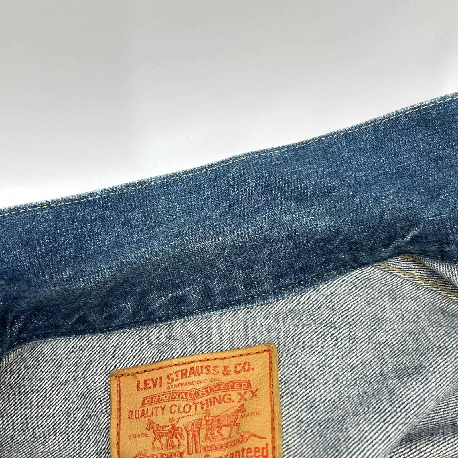 LEVI'S リーバイス 90's インディゴ 日本製 2nd 71507 デニム トラッカージャケット ジャケット
