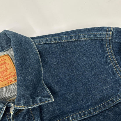 LEVI'S リーバイス 90's インディゴ 日本製 2nd 71507 デニム トラッカージャケット ジャケット