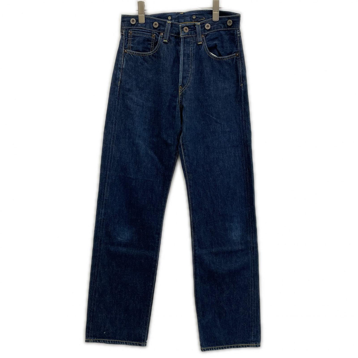 LEVI'S リーバイス 90's インディゴ 日本製 サスペンダーボタン シンチバック S702XX ボタンフライ デニムパンツ ボトムス