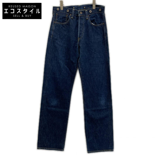 LEVI'S リーバイス 90's インディゴ 日本製 サスペンダーボタン シンチバック S702XX ボタンフライ デニムパンツ ボトムス