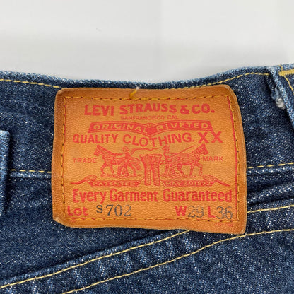 LEVI'S リーバイス 90's インディゴ 日本製 サスペンダーボタン シンチバック S702XX ボタンフライ デニムパンツ ボトムス