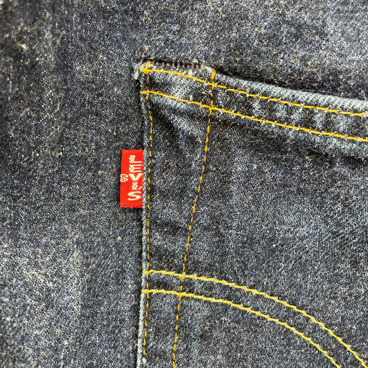 LEVI'S リーバイス 90'S 501-0003 インディゴ LVC USA製 バレンシア 501XX ビックE 均等V セルビッチデニムパンツ ボトムス