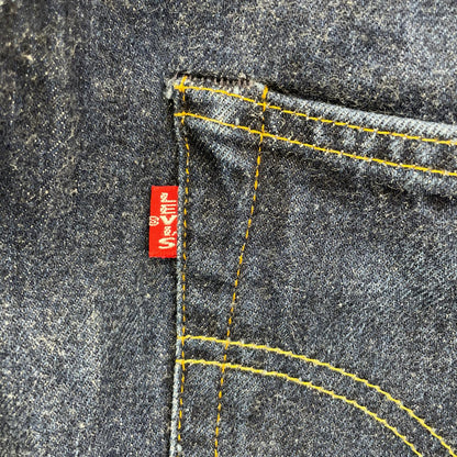 LEVI'S リーバイス 90'S 501-0003 インディゴ LVC USA製 バレンシア 501XX ビックE 均等V セルビッチデニムパンツ ボトムス