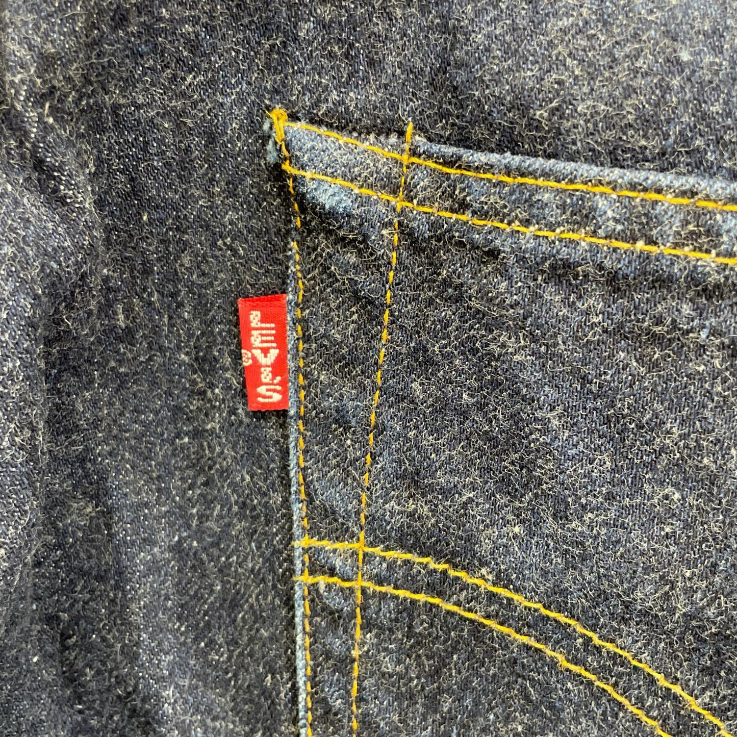 LEVI'S リーバイス 90'S 201-0003 インディゴ LVC USA製 バレンシア 201XX 赤耳 セルビッチ デニムパンツ ボトムス