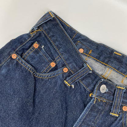 LEVI'S リーバイス 90'S 201-0003 インディゴ LVC USA製 バレンシア 201XX 赤耳 セルビッチ デニムパンツ ボトムス