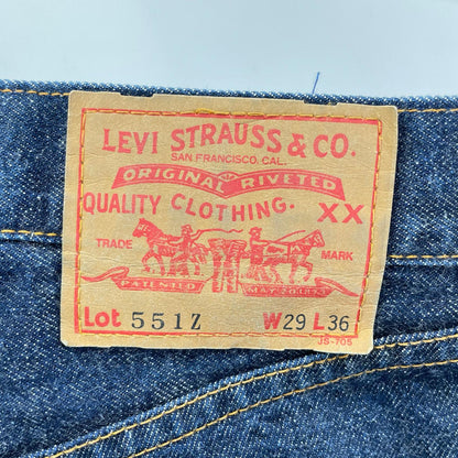 LEVI'S リーバイス 90'S インディゴ 日本製 551Z-XX 復刻 ビックE 均等V デニムパンツ ボトムス