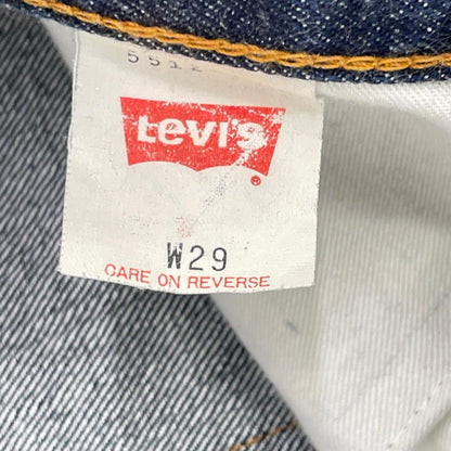 LEVI'S リーバイス 90'S インディゴ 日本製 551Z-XX 復刻 ビックE 均等V デニムパンツ ボトムス