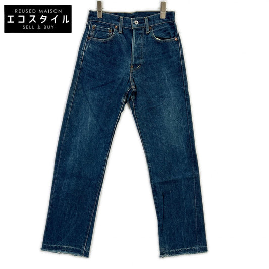 LEVI'S 90'S Indigo Made in Japan 701XX Reproduction Big E Even V Selvedge Denim Pants Bottoms