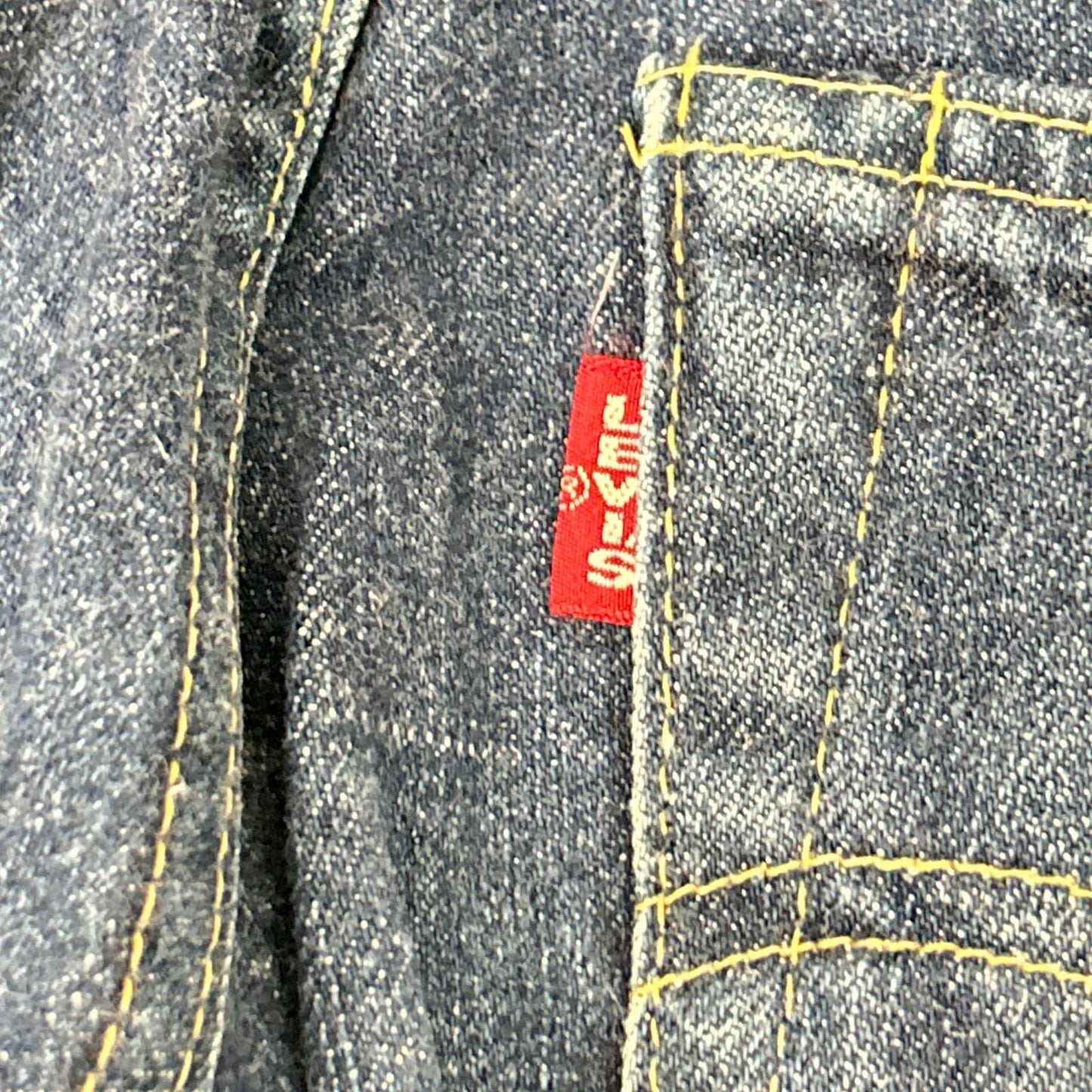 LEVI'S リーバイス 90'S インディゴ 日本製 701XX復刻 ビッグE 均等V セルビッチデニムパンツ ボトムス
