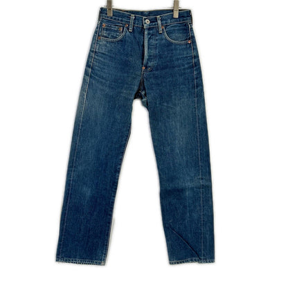 LEVI'S リーバイス 90'S インディゴ 日本製 701XX復刻 ビッグE 均等V セルビッチデニムパンツ ボトムス