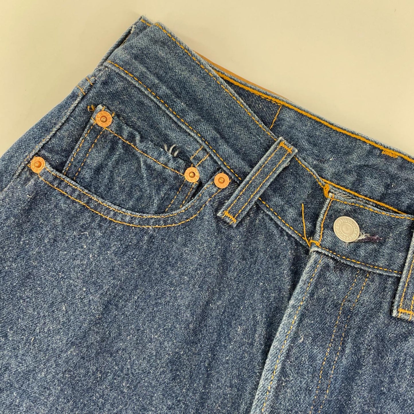 LEVI'S リーバイス 90'S インディゴ USA製 501xx バレンシア工場 サークルRタブ デニムパンツ ボトムス