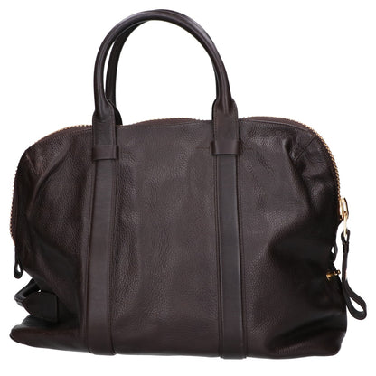 TOM FORD トムフォード ビッグジップ レザー ボストンバッグ