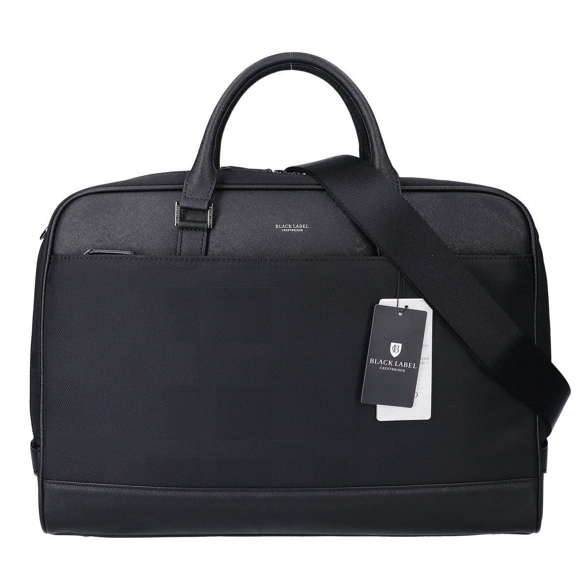 BLACK LABEL CRESTBRIDGE ブラックレーベルクレストブリッジ 【新品同様】51113-501-09 シャドーチェック 2WAY ブリーフケース ビジネスバッグ ブリーフケース
