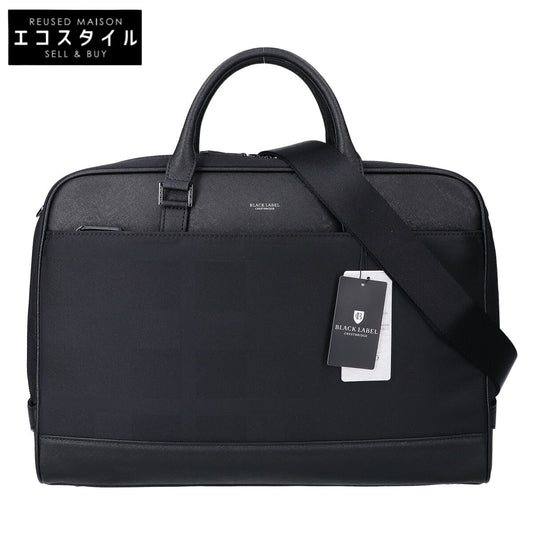 BLACK LABEL CRESTBRIDGE ブラックレーベルクレストブリッジ 【新品同様】51113-501-09 シャドーチェック 2WAY ブリーフケース ビジネスバッグ ブリーフケース