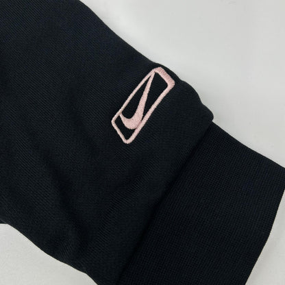 NIKE ナイキ ブラック×ピンク オーバーサイズ クルーネック スウェットシャツ トップス
