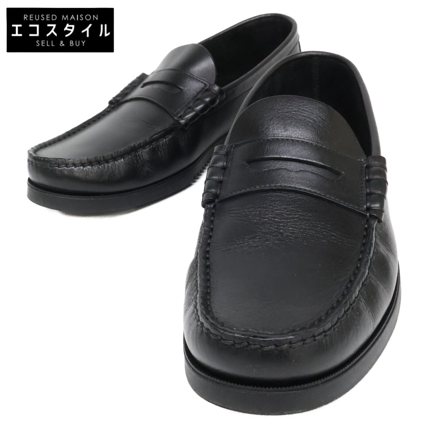 Paraboot パラブーツ 【美品】CORAUX/MARINE コロー モカシンコインローファー シューズ