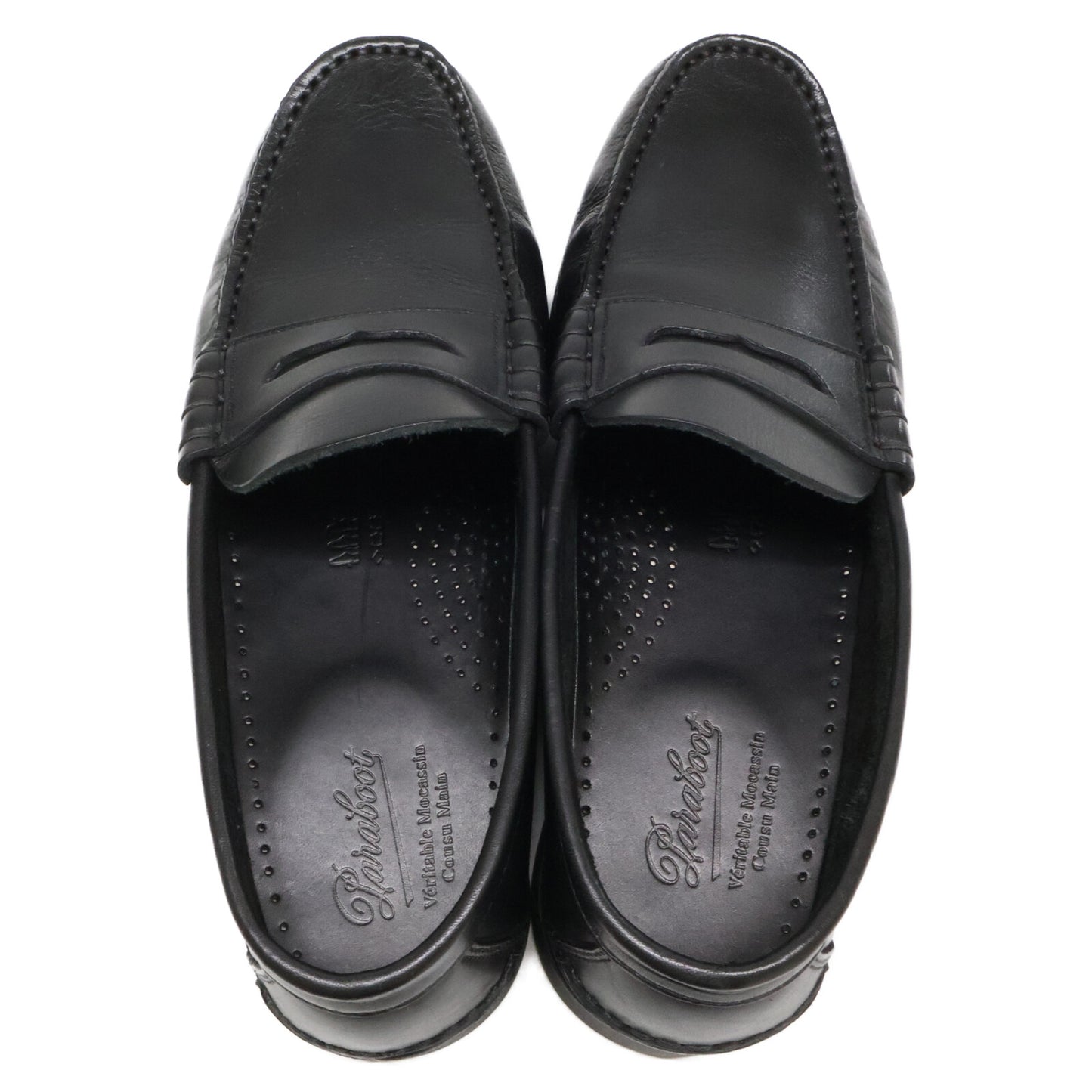 Paraboot パラブーツ 【美品】CORAUX/MARINE コロー モカシンコインローファー シューズ