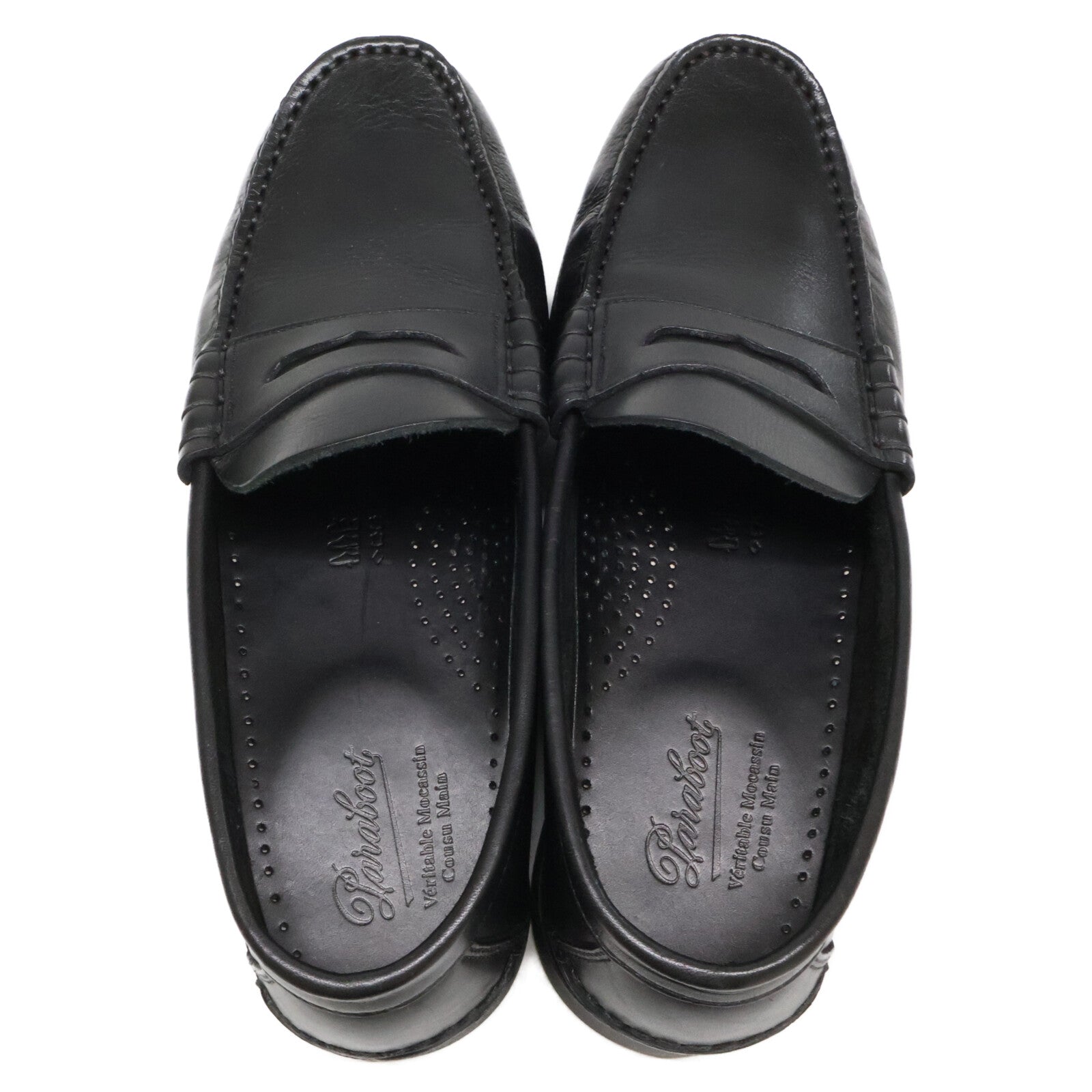 Paraboot パラブーツ 【美品】CORAUX/MARINE コロー モカシンコインローファー シューズ