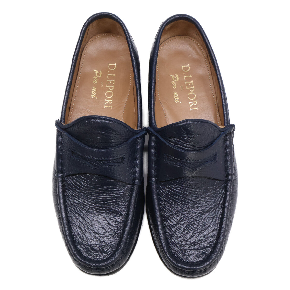 DANIELE LEPORI Daniele Lepori per Pernoi exclusive 9105 U92 DAMINA leather coin loafers
