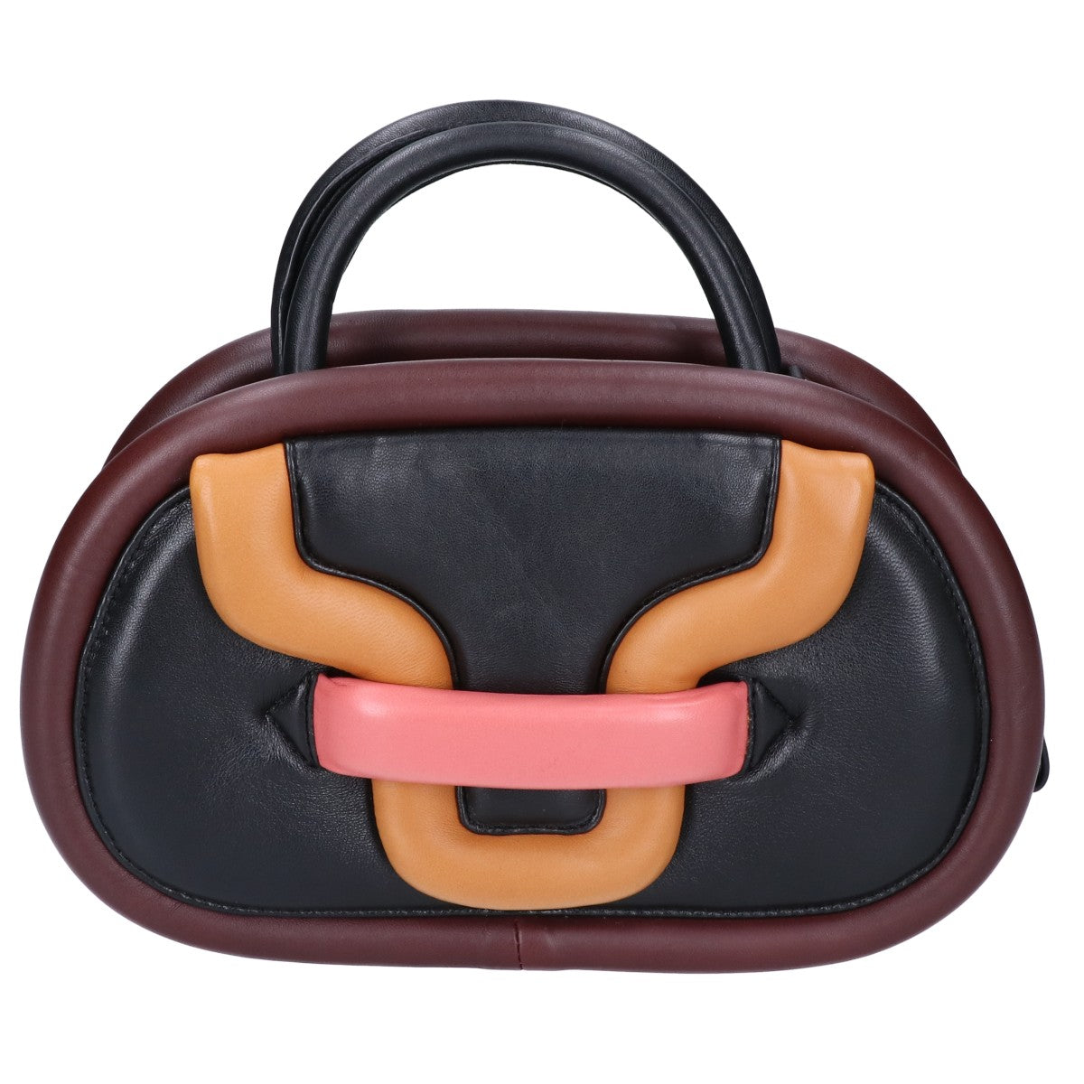 PIERRE HARDY ピエールアルディ ABV06 アルファ ストライク ボウリングバッグ 2WAY ハンドバッグ