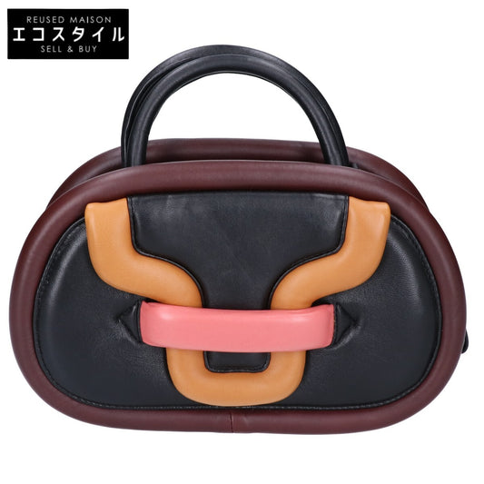 PIERRE HARDY ピエールアルディ ABV06 アルファ ストライク ボウリングバッグ 2WAY ハンドバッグ