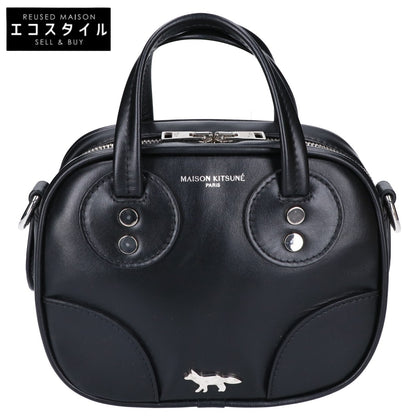 MAISON KITSUNE メゾンキツネ 【美品】23AW LW05148LC0038 BOOGIE CAMERA BAG 19.5 2WAY カメラ ショルダーバッグ