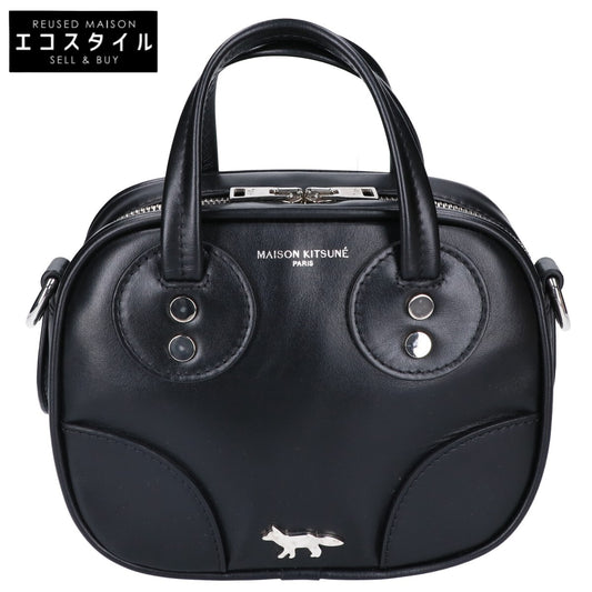 MAISON KITSUNE メゾンキツネ 【美品】23AW LW05148LC0038 BOOGIE CAMERA BAG 19.5 2WAY カメラ ショルダーバッグ