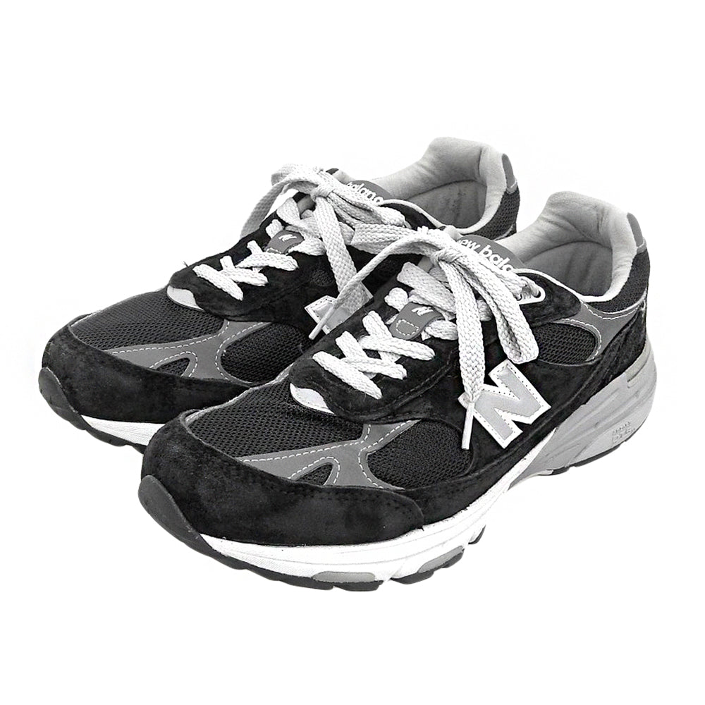 NEW BALANCE ニューバランス ローカットスニーカー シューズ メンズ スエード ブラック 26.5cm MR993BK USA製 シューズ