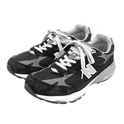 NEW BALANCE ニューバランス ローカットスニーカー シューズ メンズ スエード ブラック 26.5cm MR993BK USA製 シューズ
