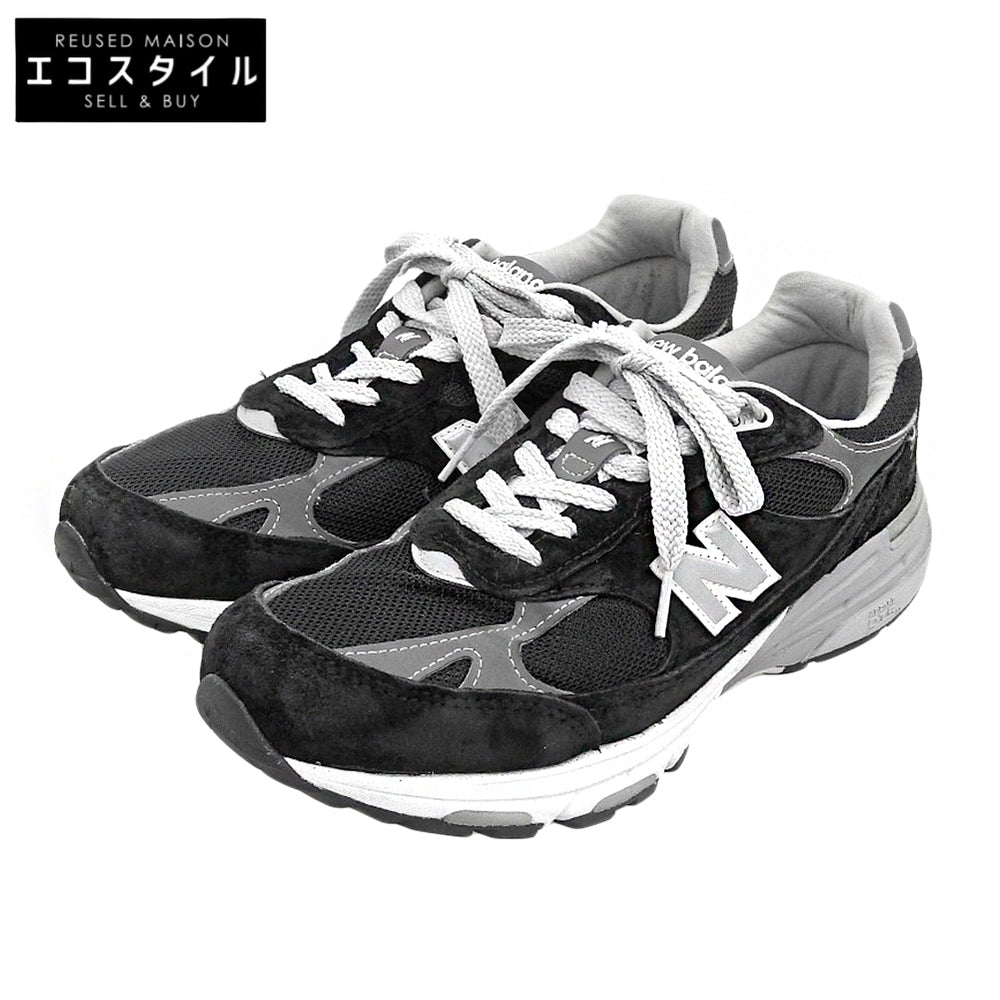 NEW BALANCE ニューバランス ローカットスニーカー シューズ メンズ スエード ブラック 26.5cm MR993BK USA製 シューズ
