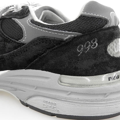 NEW BALANCE ニューバランス ローカットスニーカー シューズ メンズ スエード ブラック 26.5cm MR993BK USA製 シューズ