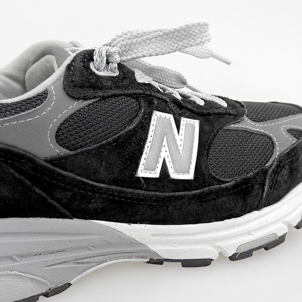 NEW BALANCE ニューバランス ローカットスニーカー シューズ メンズ スエード ブラック 26.5cm MR993BK USA製 シューズ