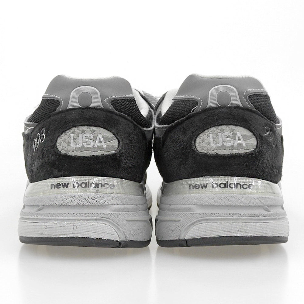 NEW BALANCE ニューバランス ローカットスニーカー シューズ メンズ スエード ブラック 26.5cm MR993BK USA製 シューズ