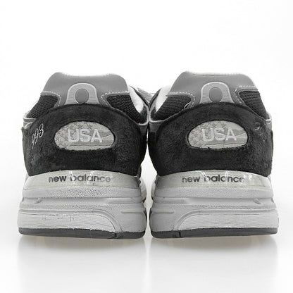 NEW BALANCE ニューバランス ローカットスニーカー シューズ メンズ スエード ブラック 26.5cm MR993BK USA製 シューズ