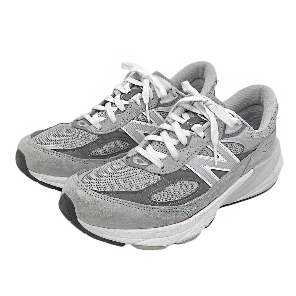 NEW BALANCE ニューバランス ローカットスニーカー シューズ メンズ スエード グレー 26.5cm M990GL6 USA製 シューズ