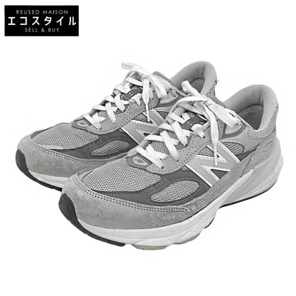 NEW BALANCE ニューバランス ローカットスニーカー シューズ メンズ スエード グレー 26.5cm M990GL6 USA製 シューズ