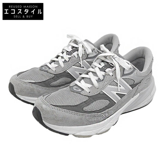 NEW BALANCE ニューバランス ローカットスニーカー シューズ メンズ スエード グレー 26.5cm M990GL6 USA製 シューズ
