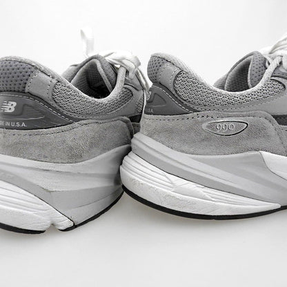 NEW BALANCE ニューバランス ローカットスニーカー シューズ メンズ スエード グレー 26.5cm M990GL6 USA製 シューズ