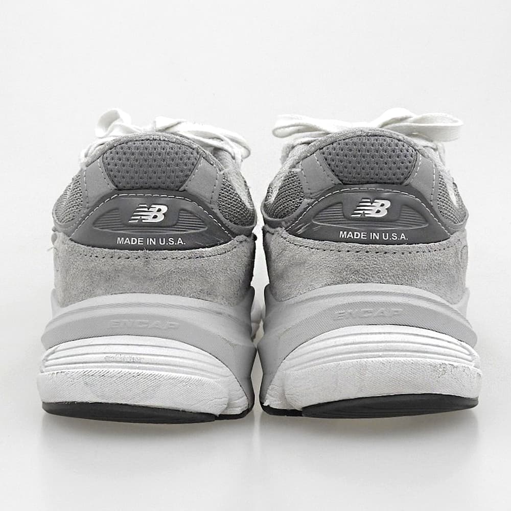 NEW BALANCE ニューバランス ローカットスニーカー シューズ メンズ スエード グレー 26.5cm M990GL6 USA製 シューズ