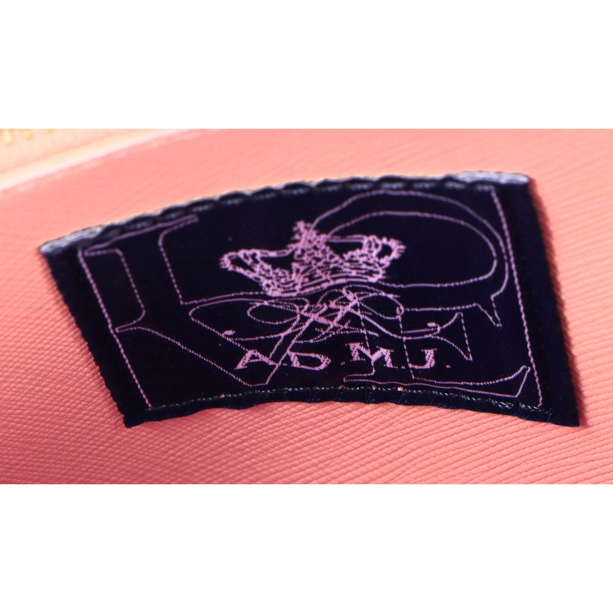 A.D.M.J. Accessoires De Mademoiselle ADMJ 型押しレザー ショルダーバッグ