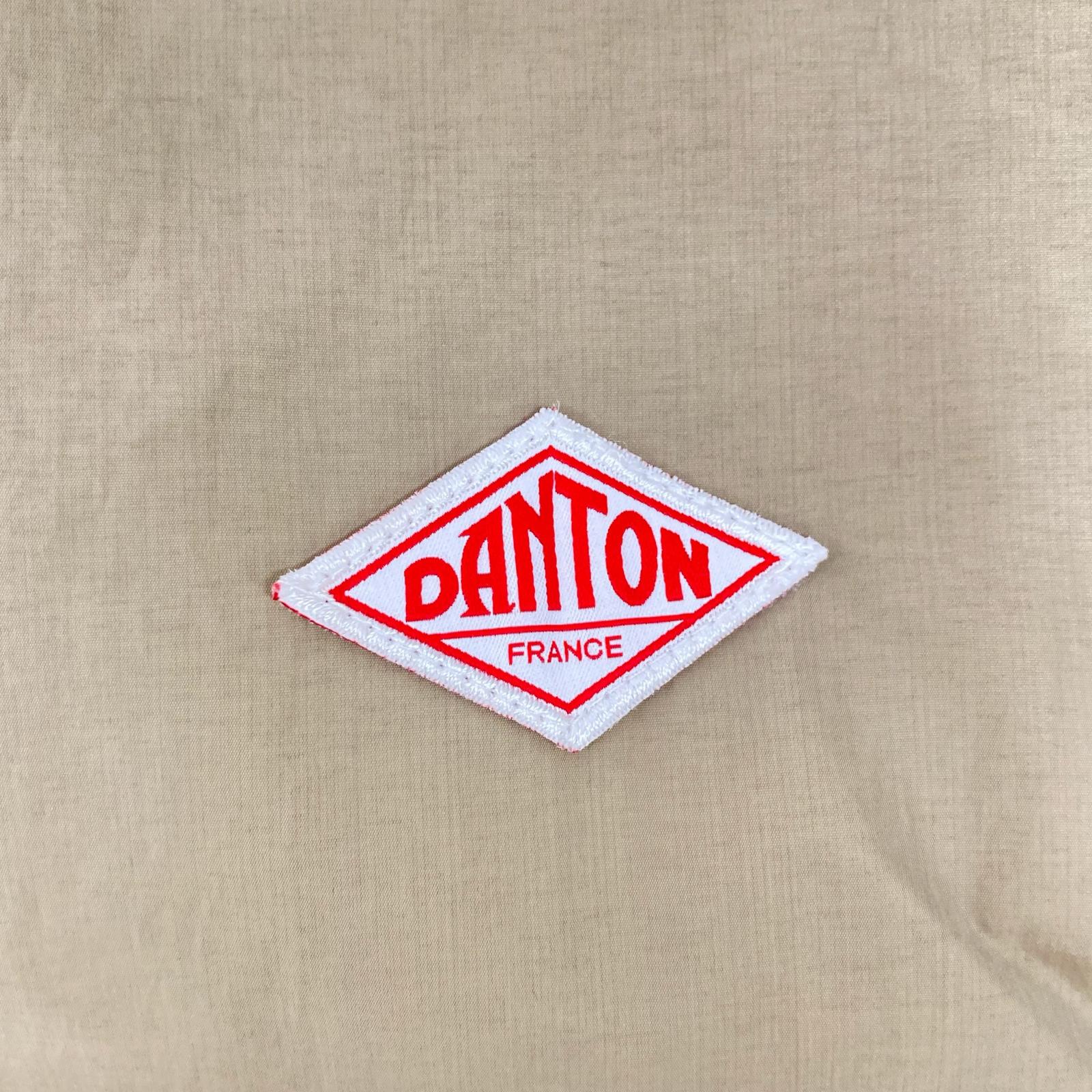 DANTON ダントン DT-A0204 ベージュ ナイロン タフタパディングコート コート
