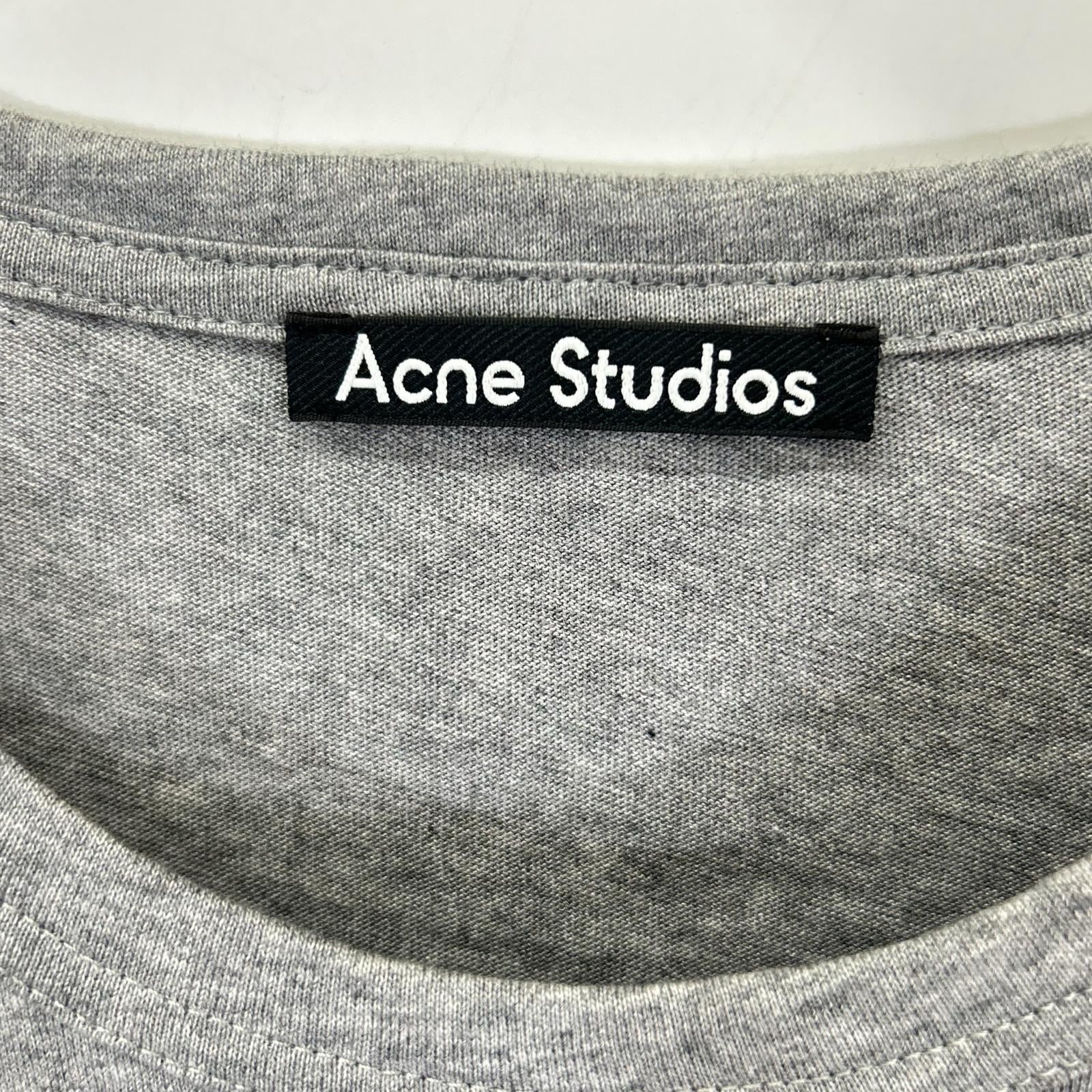 ACNE STUDIOS アクネ ストゥディオズ フェイスパッチ 半袖Tシャツ トップス