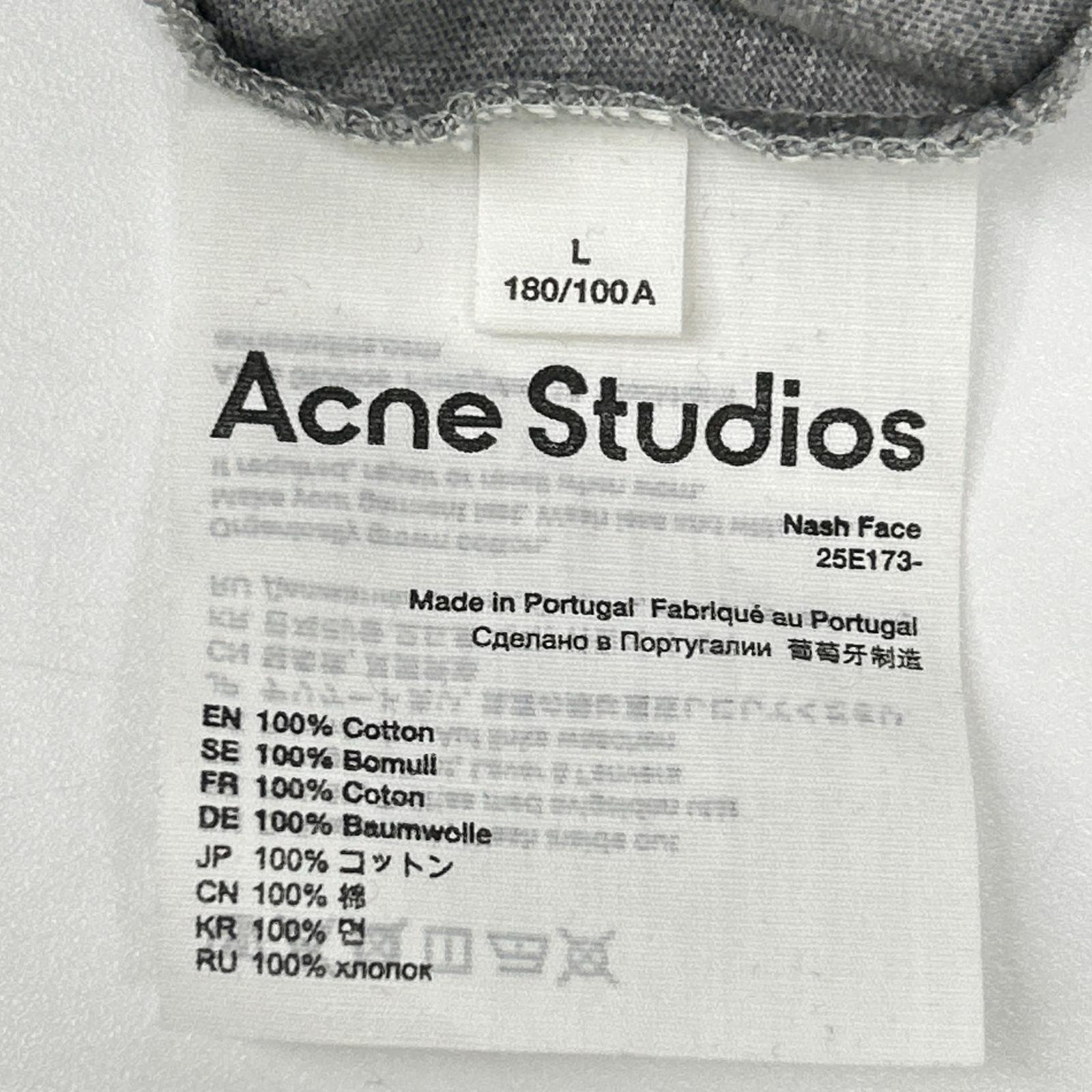 ACNE STUDIOS アクネ ストゥディオズ フェイスパッチ 半袖Tシャツ トップス
