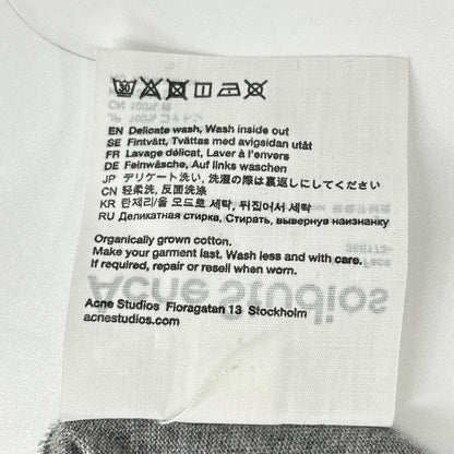 ACNE STUDIOS アクネ ストゥディオズ フェイスパッチ 半袖Tシャツ トップス