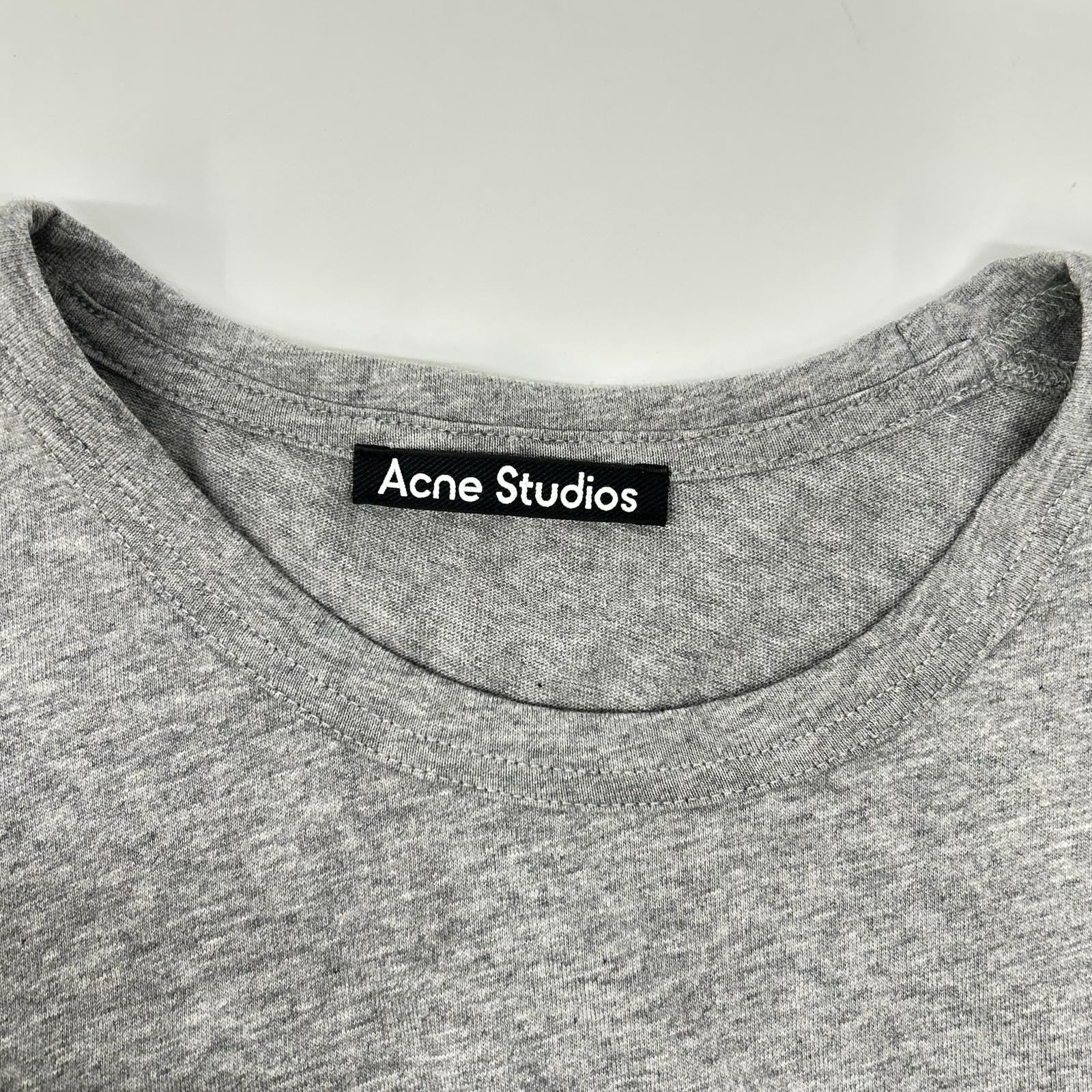 ACNE STUDIOS アクネ ストゥディオズ フェイスパッチ 半袖Tシャツ トップス