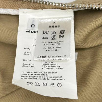 ALEXANDER WANG アレキサンダーワン ブラック×ベージュ ウエストロゴ ショートパンツ ボトムス